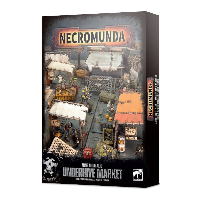Zone Mortalis: Underhive Market - Necromunda - RedQueen.mx