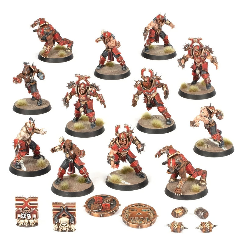 Khorne Team: The Skull-tribe Slaughterers – Blood Bowl - RedQueen.mx