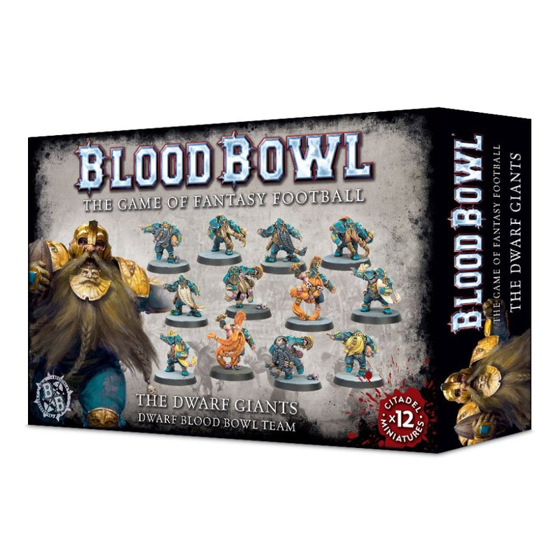 The Dwarf Giants - Blood Bowl: Dwarf Team - RedQueen.mx