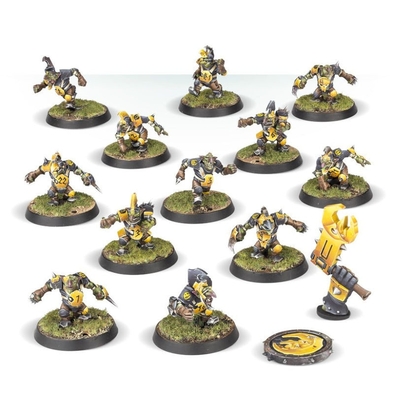 Goblin Team: The Scarcrag Snivellers - Blood Bowl - RedQueen.mx