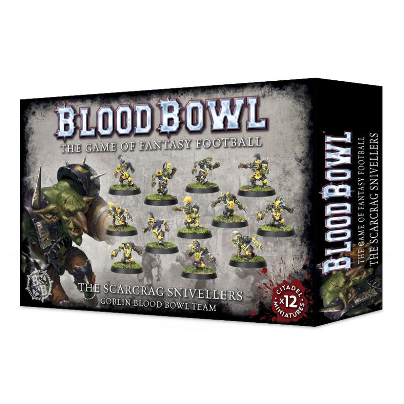 Goblin Team: The Scarcrag Snivellers - Blood Bowl - RedQueen.mx