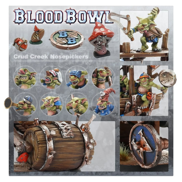 Snotlings Team: Crud Creek Nosepickers – Blood Bowl - RedQueen.mx