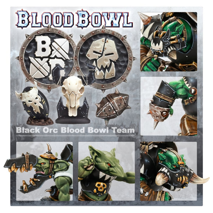 Black Orc Team: The Thunder Valley Greenskins – Blood Bowl - RedQueen.mx
