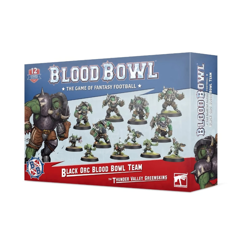 Black Orc Team: The Thunder Valley Greenskins – Blood Bowl - RedQueen.mx