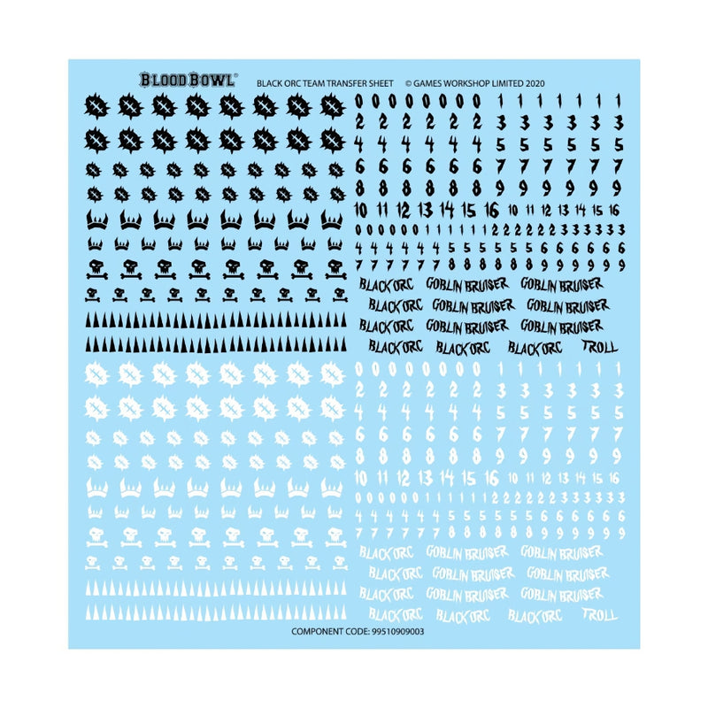 Black Orc Team: The Thunder Valley Greenskins – Blood Bowl - RedQueen.mx