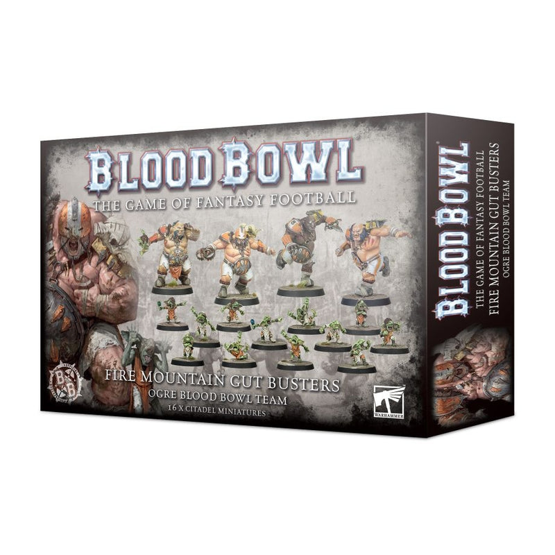 The Fire Mountain Gut Busters - Blood Bowl: Ogres Team - RedQueen.mx