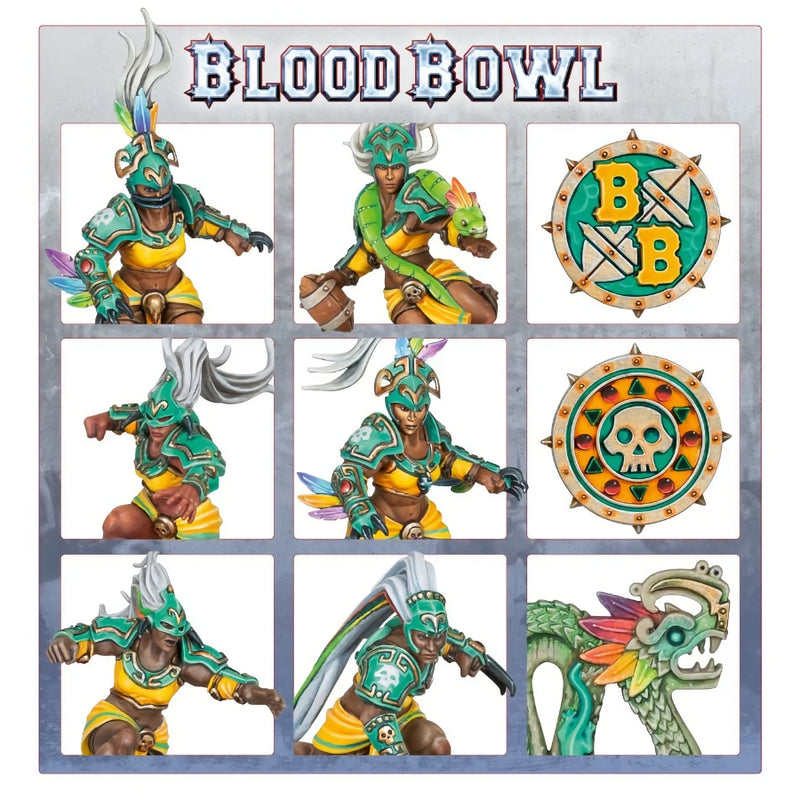 Amazon Team,  Kara Temple Harpies - Blood Bowl - RedQueen.mx