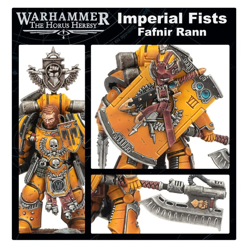 Imperial Fists: Fafnir Rann - WH The Horus Heresy: Legiones Astartes - RedQueen.mx