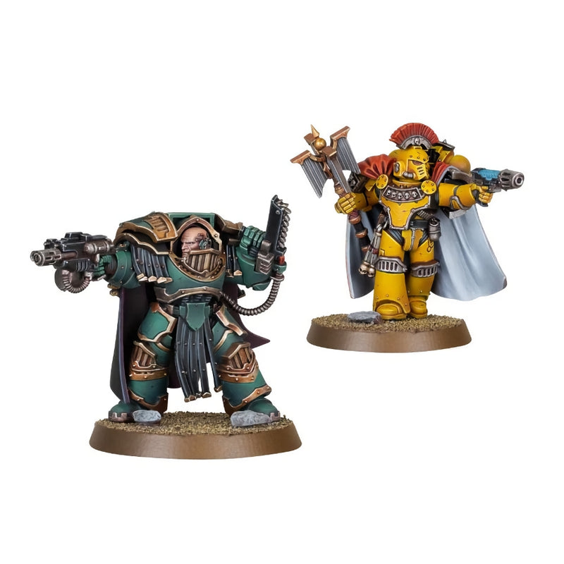 Cataphractii Praetor & Chaplain Consul - WH The Horus Heresy: Legiones Astartes - RedQueen.mx