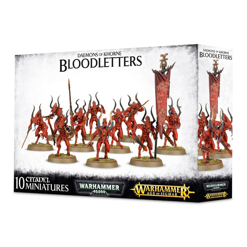 Daemons of Khorne Bloodletters - WH Age of Sigmar & WH40k - RedQueen.mx