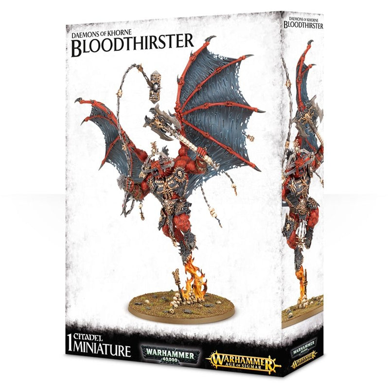 Daemons of Khorne Bloodthirster - WH Age of Sigmar & WH40k - RedQueen.mx