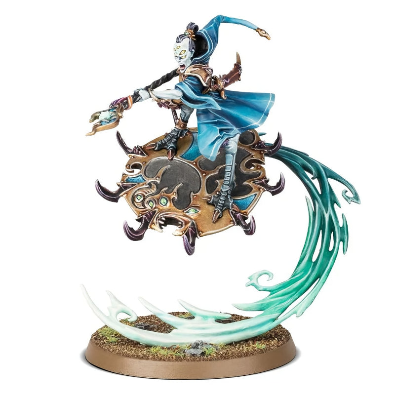 Magister on Disc of Tzeentch - WH Age of Sigmar: Disciples of Tzeentch - RedQueen.mx
