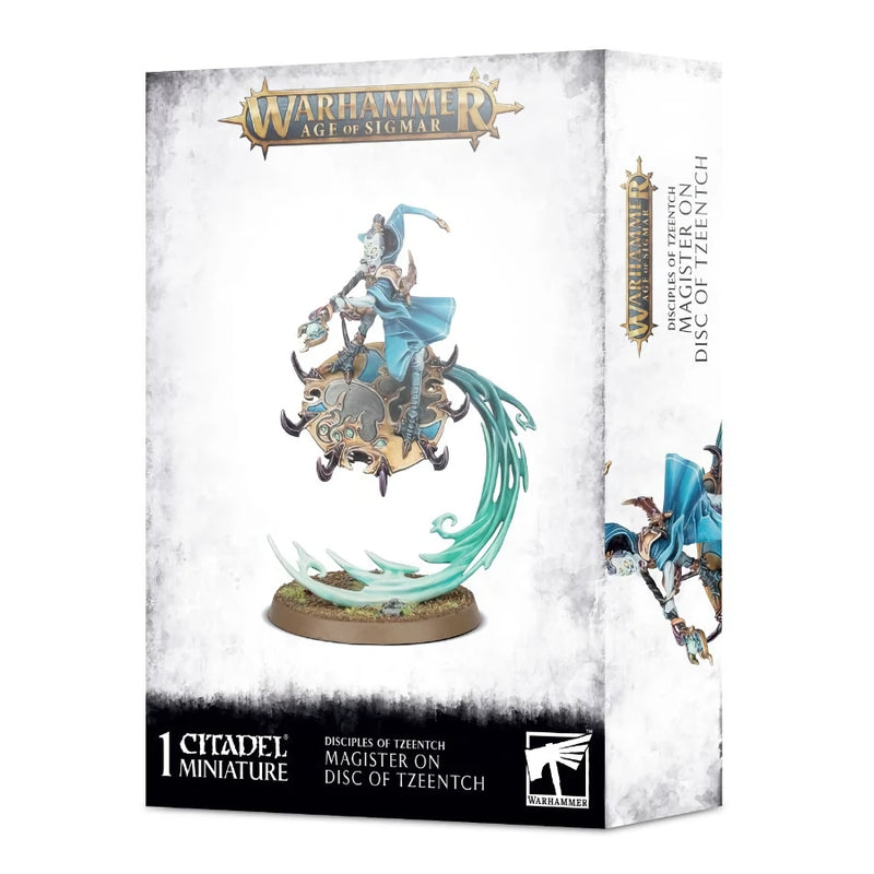 Magister on Disc of Tzeentch - WH Age of Sigmar: Disciples of Tzeentch - RedQueen.mx