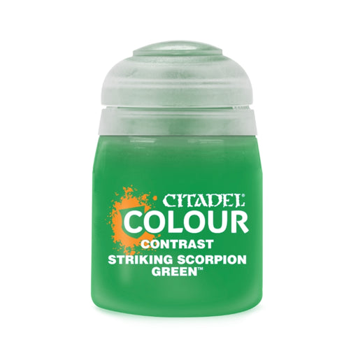 Striking Scorpion Green Contrast (18ml) - Citadel Colour Paint - RedQueen.mx