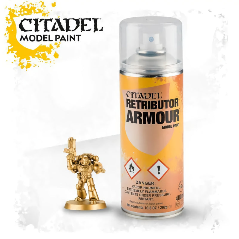 Retributor Armour - Citadel Spray Primer - RedQueen.mx