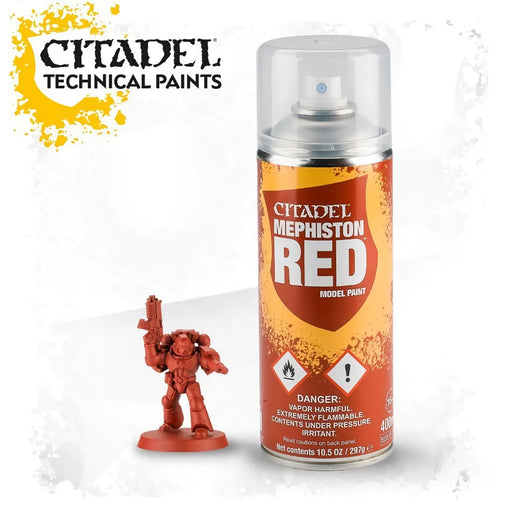 Mephiston Red Spray - Citadel Spray Primer - RedQueen.mx