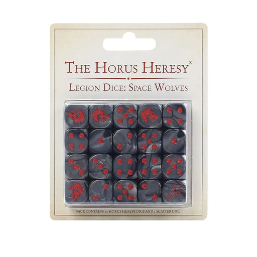 Space Wolves Legion Dice Set (Web Exclusive) - WH The Horus Heresy - RedQueen.mx