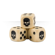 Warhammer Dice Cube Bone (12mm) - Citadel Accessories - RedQueen.mx