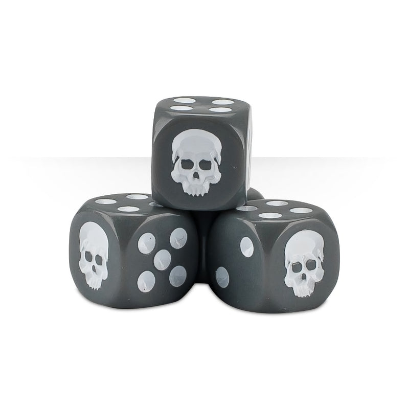 Warhammer Dice Cube Grey (12mm) - Citadel Accessories - RedQueen.mx