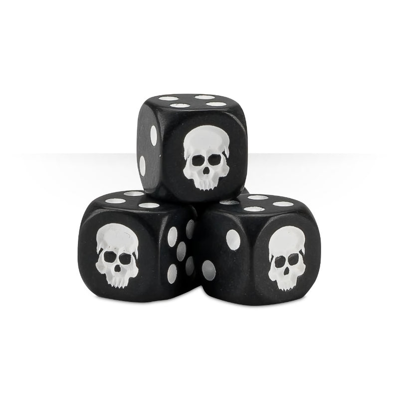 Warhammer Dice Cube Black (12mm) - Citadel Accessories - RedQueen.mx