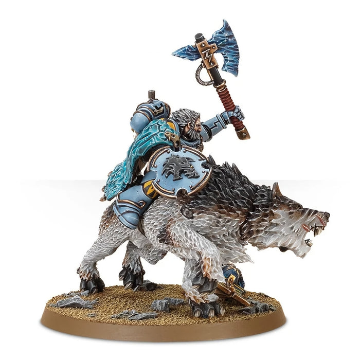 Space Wolves: Wolf Lord on Thunderwolf (Web Exclusive)- WH40k: Space Marines - RedQueen.mx