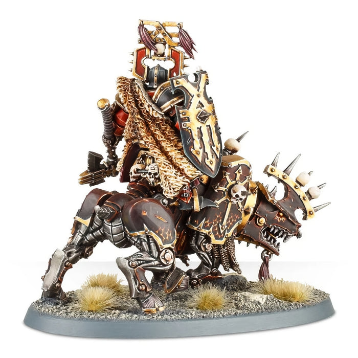 Lord of Khorne on Juggernaut (Web Exclusive) - WH Age of Sigmar - RedQueen.mx