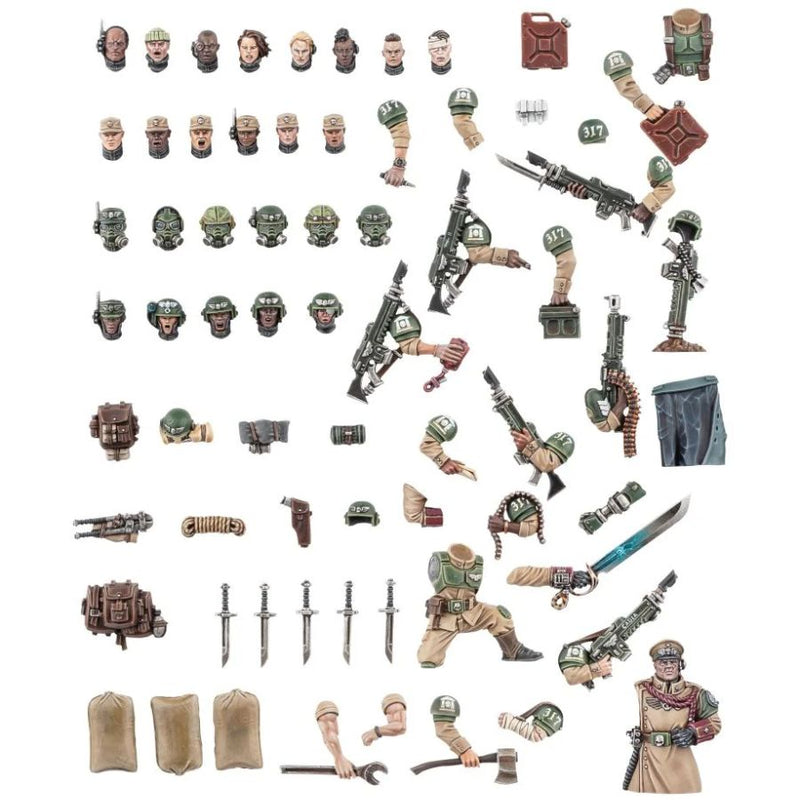 Cadian Upgrades - WH40k: Astra Militarum - RedQueen.mx