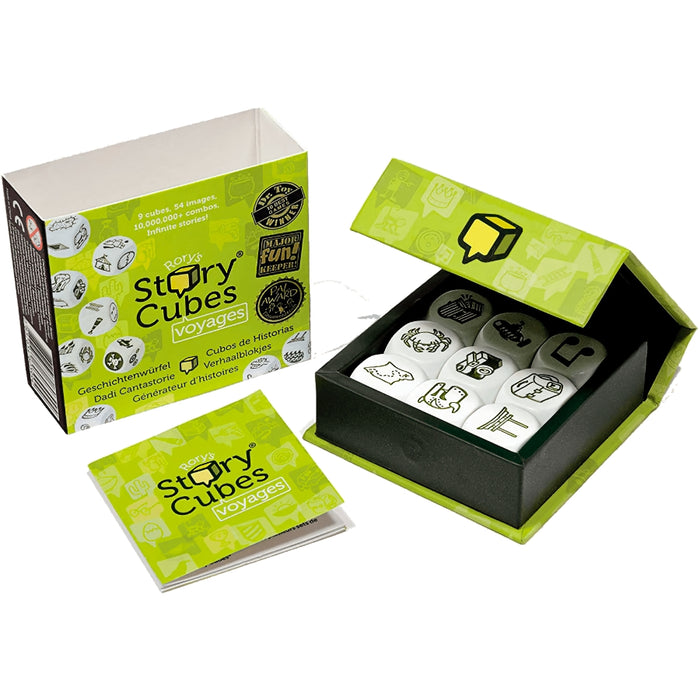 Rory's Story Cubes: Voyages (Box) - RedQueen.mx