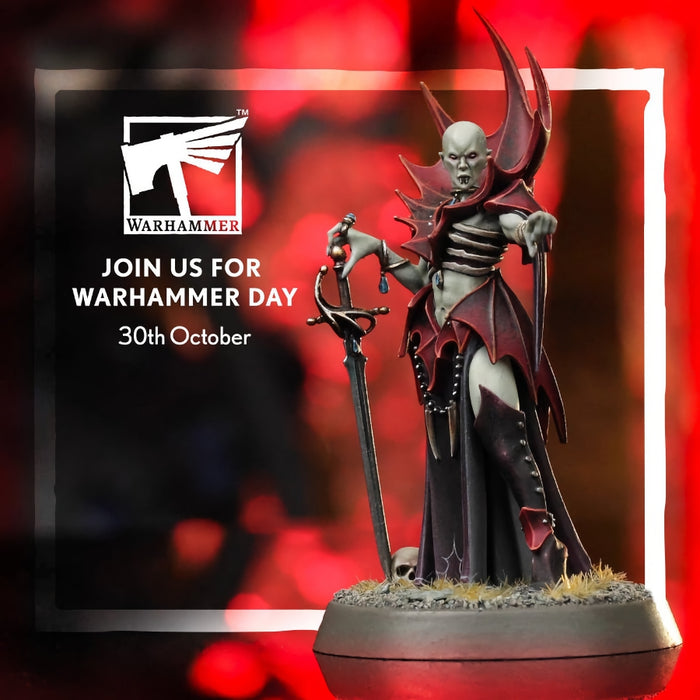 Anasta Malkorion Vampire Lord (Gamesday 2021) - WH Age of Sigmar: Soulblight Gravelords - RedQueen.mx