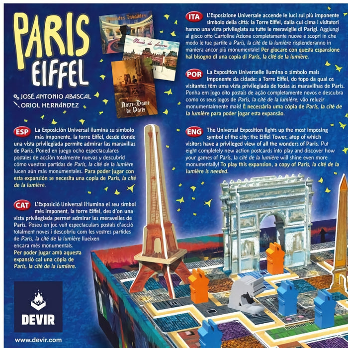 Paris Eiffel (Multilenguaje) - RedQueen.mx