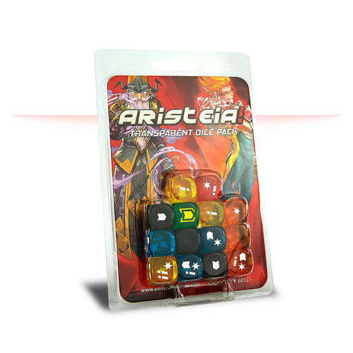 Aristeia! Transparent Dice Pack - Aristeia! Accessories - RedQueen.mx