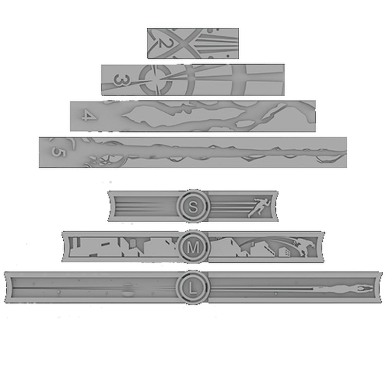 Movement & Range Tool Pack - Marvel Crisis Protocol - RedQueen.mx