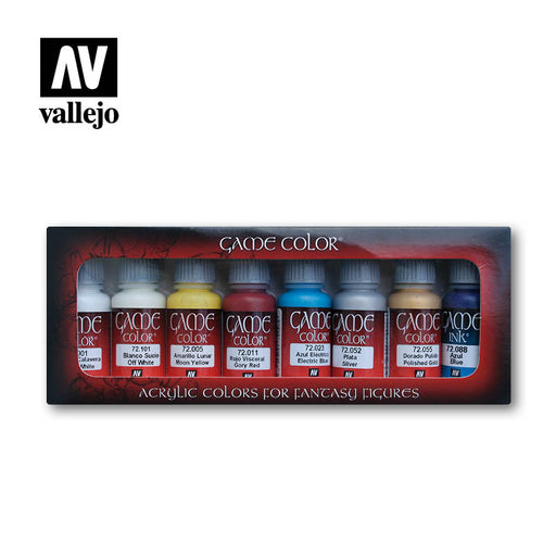 Elves, Game Color Set (8x 17ml) - Vallejo: Paint Set - RedQueen.mx