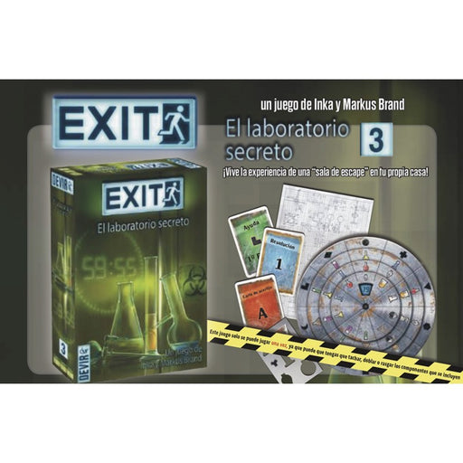 Exit 03 - El Laboratorio Secreto - Nivel: Avanzado - RedQueen.mx