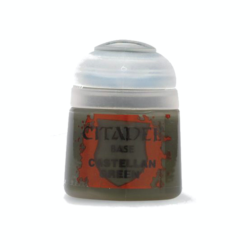 Castellan Green Base (12ml) - Citadel Colour Paint - RedQueen.mx