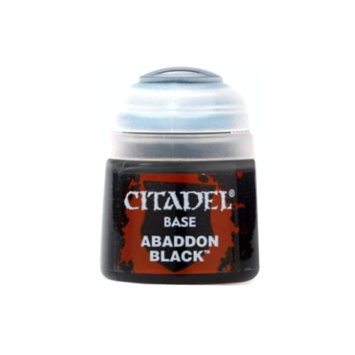 Abaddon Black Base (12ml) - Citadel Colour Paint - RedQueen.mx