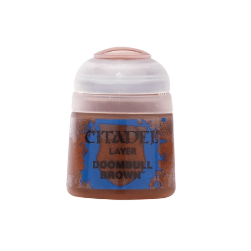 Doombull Brown Layer (12ml) - Citadel Colour Paint - RedQueen.mx