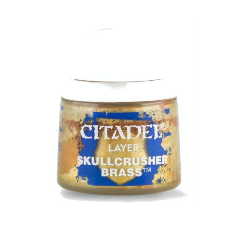 Skullcrusher Brass Layer (12ml) - Citadel Colour Paint - RedQueen.mx