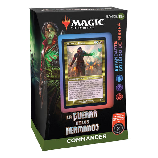 The Brothers' War - Commander Deck: Mishra´s Burnished Banner (Español) - Magic The Gathering - RedQueen.mx