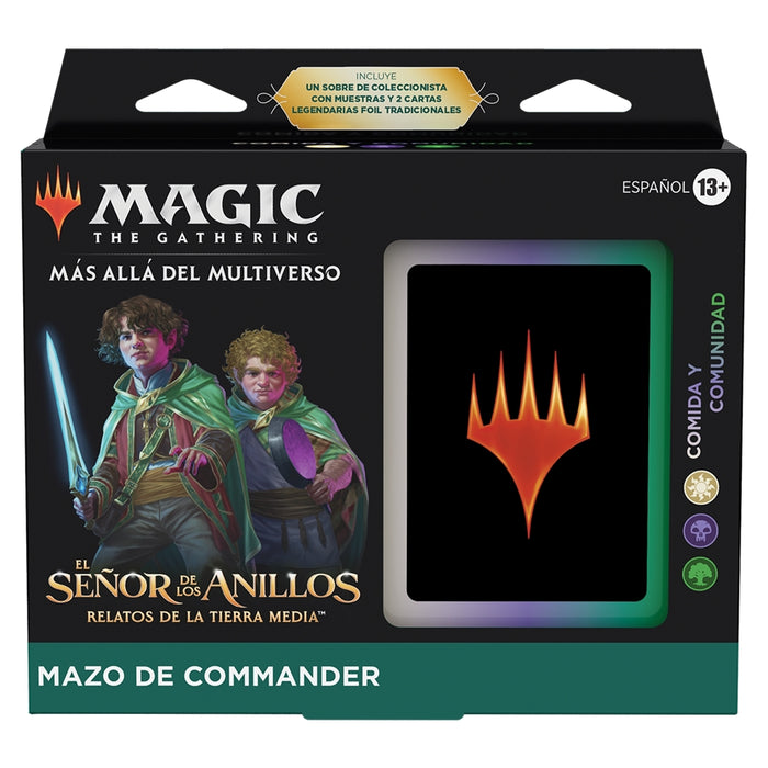 The Lord of the Rings: Tales of Middle-Earth - Commander Deck: Comida y Comunidad (Español) - Magic: The Gathering