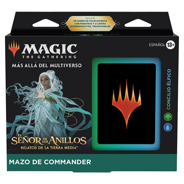 The Lord of the Rings: Tales of Middle-Earth - Commander Deck: Concilio Elfico (Español) - Magic: The Gathering