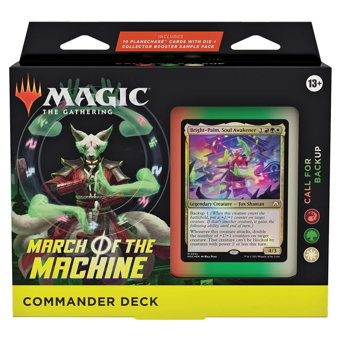 March of the Machines - Commander Deck: Call For Backup (English) - Magic: The Gathering