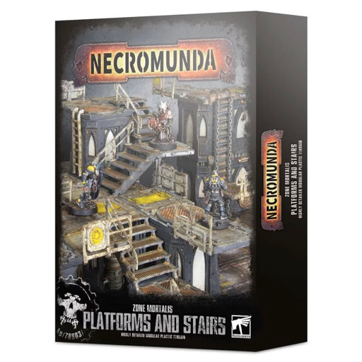 Zona Mortalis: Platforms and Stairs - Necromunda - RedQueen.mx