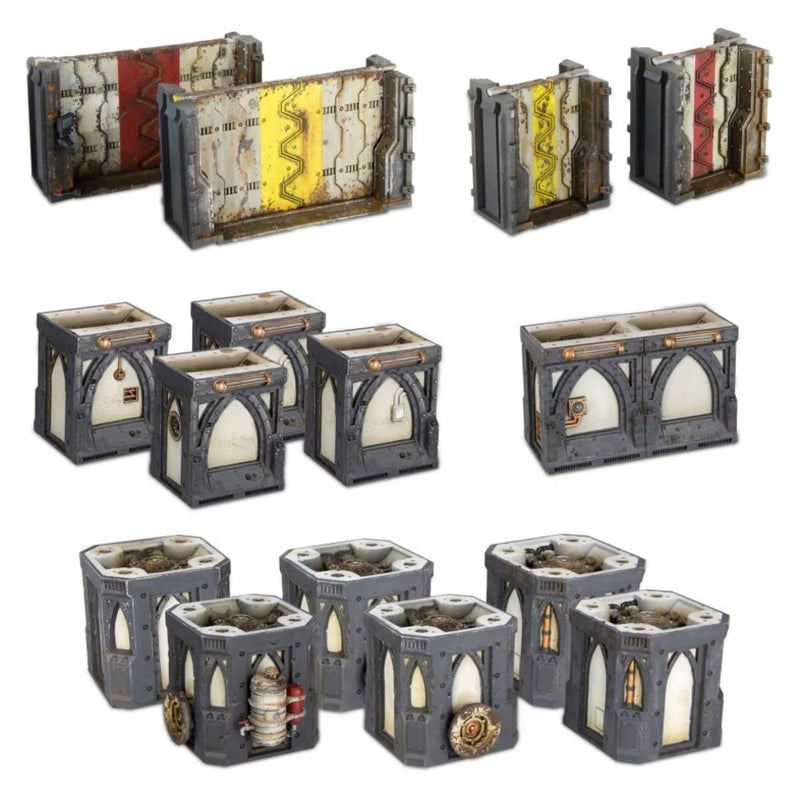 Zone Mortalis Columns and Walls - Necromunda - RedQueen.mx