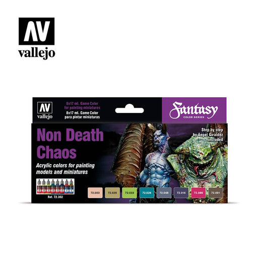 Non Death Chaos, Fantasy Color Series - Vallejo: Paint Set - RedQueen.mx
