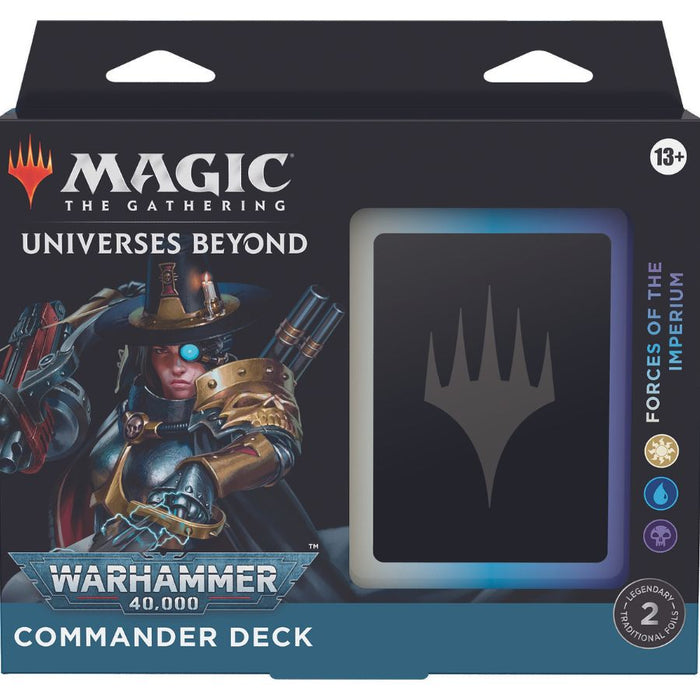 Warhammer 40,000 Commander Deck Forces of The Imperium (English) – MTG: Universes Beyond WH40k - RedQueen.mx