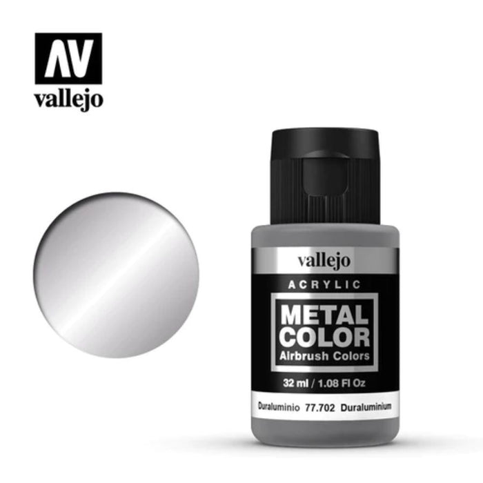 77.702 Duraluminium (32ml) - Vallejo: Metal Color - RedQueen.mx
