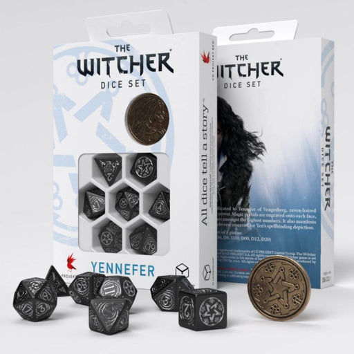 Yennefer, The Obsidian Star - The Witcher Dice Set - RedQueen.mx