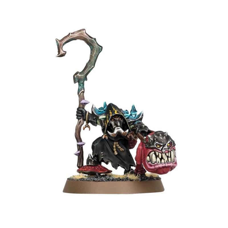 Squigboss with Gnasha-Squig - WH Age of Sigmar: Gloomspite Gitz - RedQueen.mx