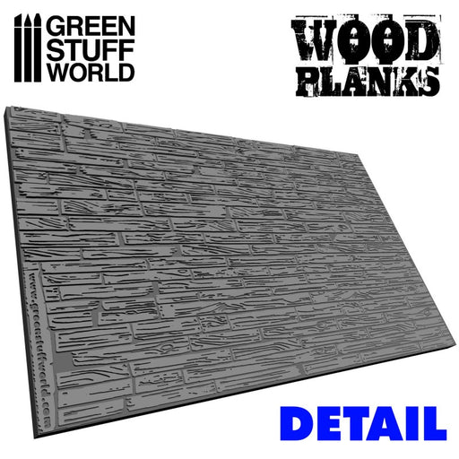 Rolling Pin Wood Planks - GSW Tools - RedQueen.mx